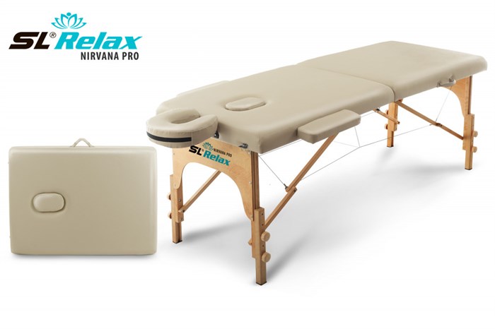 Массажный стол Relax Nirvana Pro (Beige) 1733150049