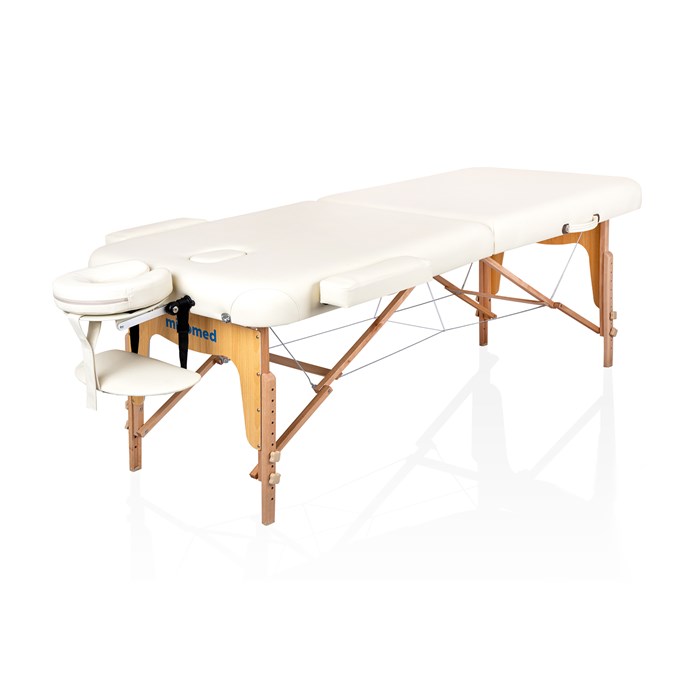 Массажный складной стол Mizomed Premium Pro 2 XL (80см) кремовый 1733198169