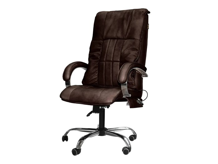 Офисное массажное кресло EGO BOSS EG1001 LKFV Шоколад (Арпатек) 1733280209