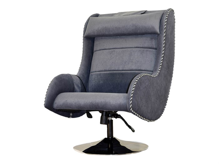 Массажное кресло EGO Max Comfort EG3003 СИЛЬВЕР (Микрошенилл) 1733122369