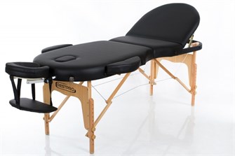 Массажный складной стол Mizomed Premium Oval 3 черный 1733201113