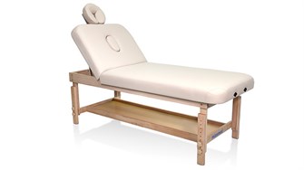 Массажный стол Mizomed Stationary Pro 2, стационарный (бежевый, коричневый) 1733268769