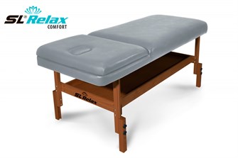 Массажный стол Relax Comfort серая кожа 1733148537