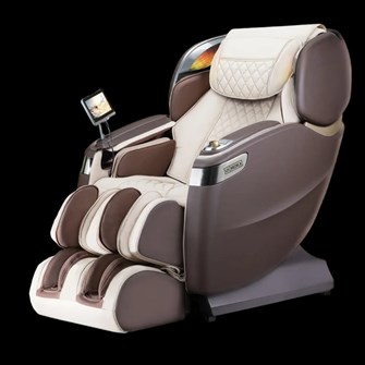 Массажное кресло US Medica Jet коричневое 1733274921
