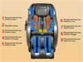 Массажное кресло FUJIMO SUPREME F355 Графит 1733200153