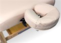 Массажный стол Mizomed Stationary Pro 2, стационарный (бежевый, коричневый) 1733268769